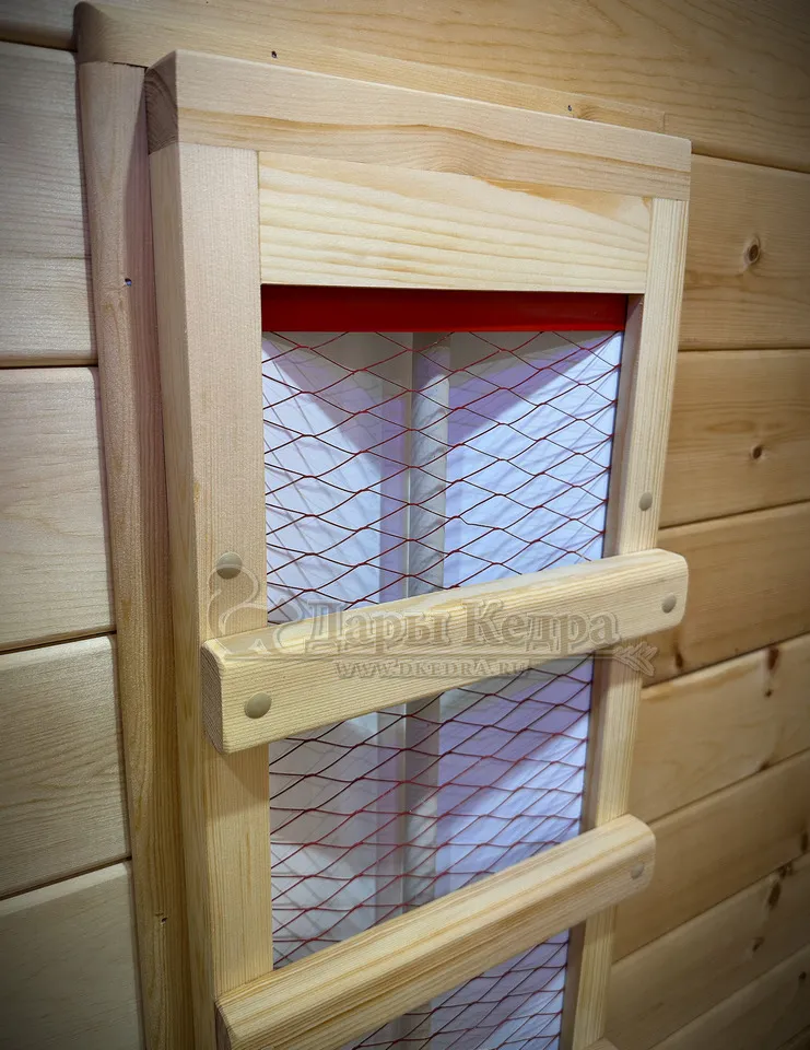 Трёхместная инфракрасная сауна кабина из кедра с керамическими излучателями